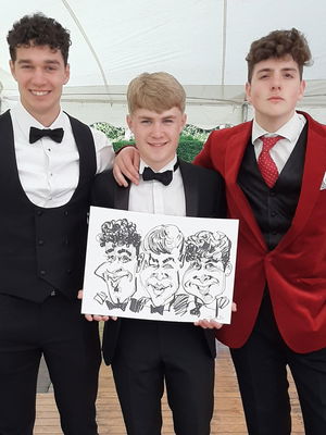 Event Doodle Me 2 Caricaturist West Lothian