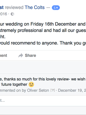 Event The Colts Function Band London