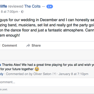 Cain Manor's excellent catering :-)