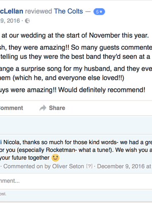 Event The Colts Function Band London