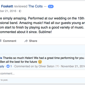 Cain Manor's excellent catering :-)