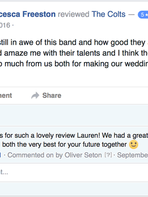 Event The Colts Function Band London