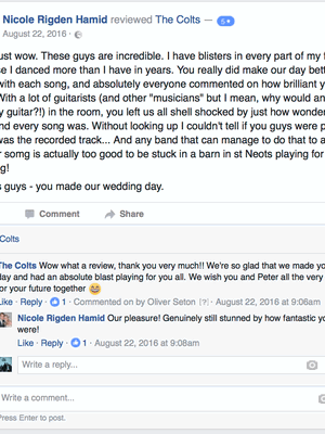 Event The Colts Function Band London