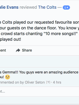 Event The Colts Function Band London