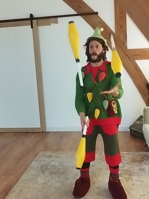 Event Wooden Figurine Living Statue London