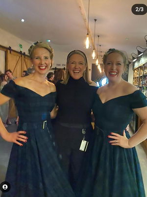 Event Santa Babes Vocal Harmony Trio Buckinghamshire