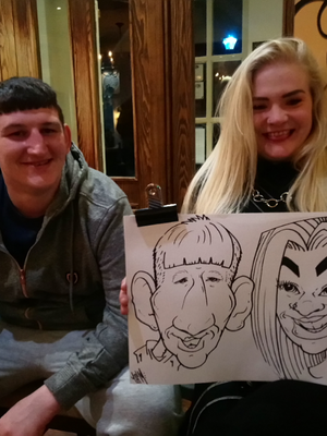 Event Caricatures by Tom Caricaturist Darlington, County Durham