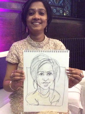 Event Chris Caricatures Caricaturist London