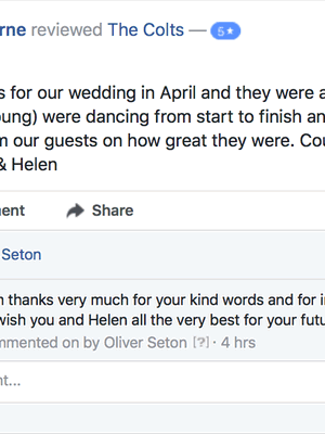 Event The Colts Function Band London