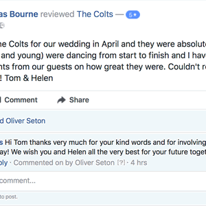 Cain Manor's excellent catering :-)