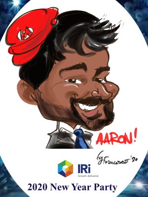 Event Francesco Digital Caricatures Digital Caricaturist London