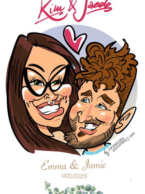 Event Francesco Caricatures Caricaturist London