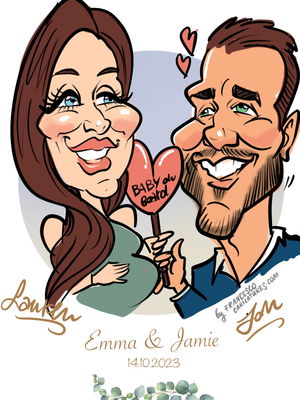 Event Francesco Caricatures Caricaturist London