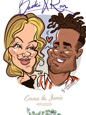 Event Francesco Caricatures Caricaturist London