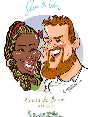 Event Francesco Caricatures Caricaturist London