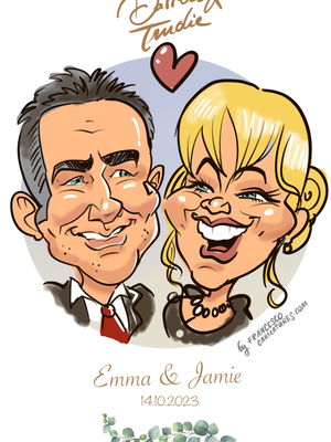 Event Francesco Caricatures Caricaturist London