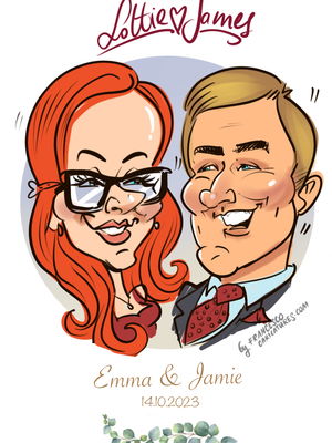 Event Francesco Caricatures Caricaturist London