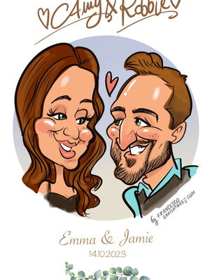 Event Francesco Caricatures Caricaturist London
