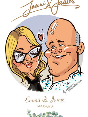 Event Francesco Caricatures Caricaturist London