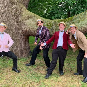 Katie B booked Wax Lyricals for their wedding in Gloucestershire Wax Lyricals Acapella group Review Wedding Gloucestershire