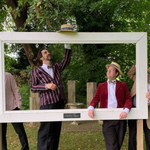 Katie B booked Wax Lyricals for their wedding in Gloucestershire Wax Lyricals Acapella group Review Wedding Gloucestershire