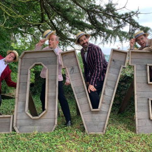 Katie B booked Wax Lyricals for their wedding in Gloucestershire Wax Lyricals Acapella group Review Wedding Gloucestershire