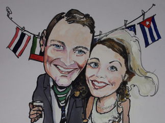Promo Doodle Me 2 Caricaturist West Lothian area
