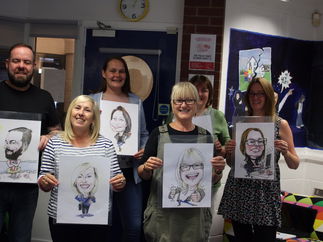 Promo Doodle Me 2 Caricaturist West Lothian area