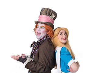 Promo Mad Hatter and Alice in Wonderland Characters Costume Character Norfolk