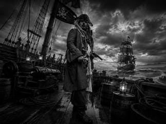 Promo Jack The Caribbean Pirate Lookalike Glasgow