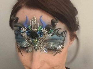 Promo Glitter Brush Creations Face Painter Surrey