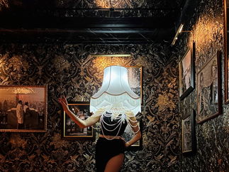 Promo LED Lampshade Ladies Disco Ball Head Characters Lancashire