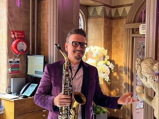 Promo Steve On Sax Saxophonist Glasgow