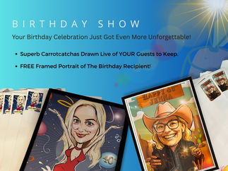 Promo The Super Caricaturist Caricaturist London