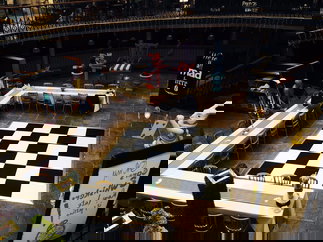 Promo Black and White Dance Floor Dance Floor Hire West Yorkshire