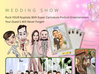 Promo The Super Caricaturist Caricaturist London
