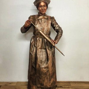 Promo Doctor and Nurse Living Statues  Leicestershire