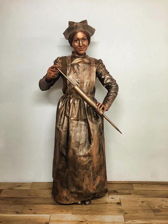 Promo Doctor and Nurse Living Statues  Leicestershire