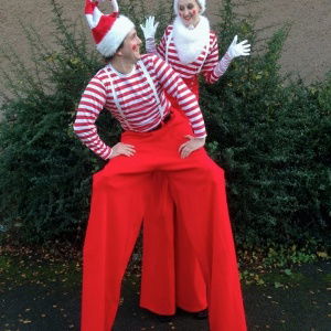 Promo Christmas Stilt Walkers  Leicestershire