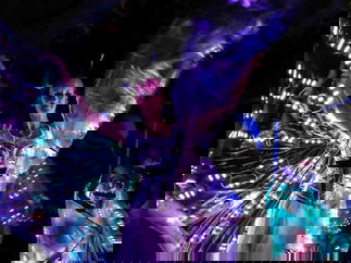 Promo LED Stilt Walkers Street Performer Leicestershire