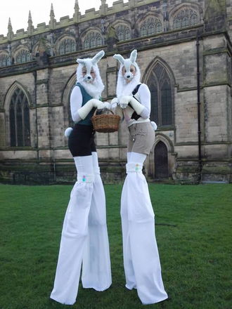 Promo Stilt Walkers  Leicestershire