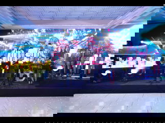 Promo The Visual Premium Show Band With LED Grand Piano London