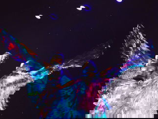 Promo LED Stilt Walkers Street Performer Leicestershire