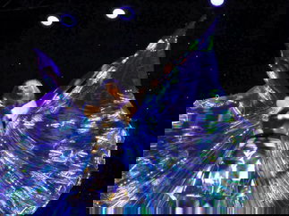 Promo LED Stilt Walkers Street Performer Leicestershire