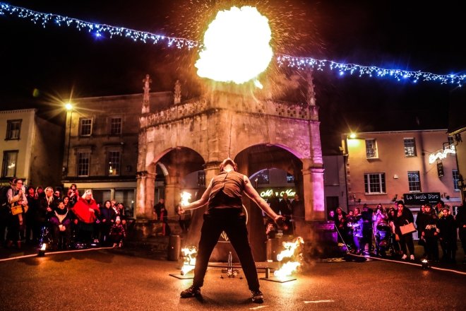 Promo Damazo Fire Spectacular Fire Performer Somerset
