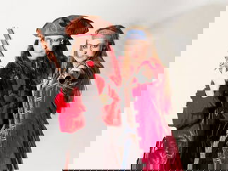 Promo Pirate Stilt Walkers Street Performer Leicestershire