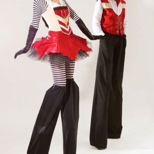 Promo Circus Stilt Walkers  Leicestershire