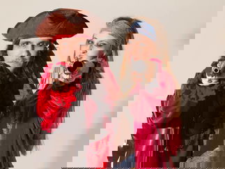 Promo Pirate Stilt Walkers Street Performer Leicestershire