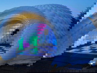 Promo Giant Igloo Hire Inflatable Igloo Hire Shropshire
