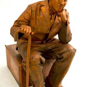 Promo Charlie Chaplin Living Statue  Leicestershire
